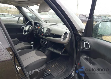 2015 Fiat 500L Easy from USA, damaged, VIN ZFBCFABH6FZ035847